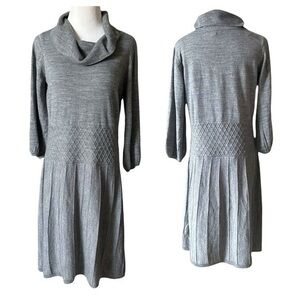 Gray Light sweater dress